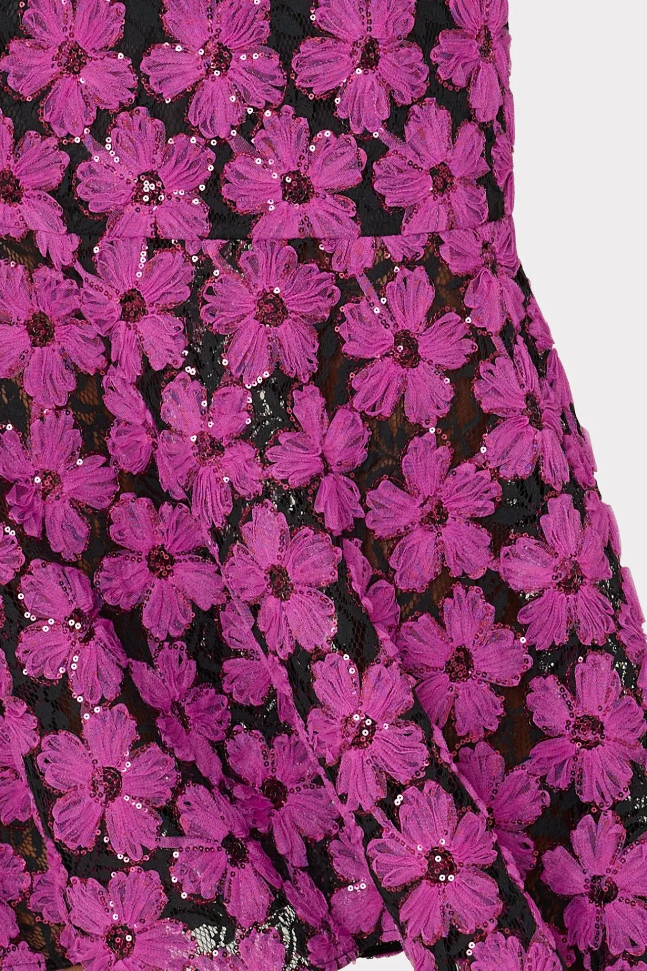 MILLY Jumpsuits & Rompers-Tahlia Tulle Embroidery Dress