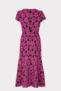 MILLY Jumpsuits & Rompers-Tahlia Tulle Embroidery Dress