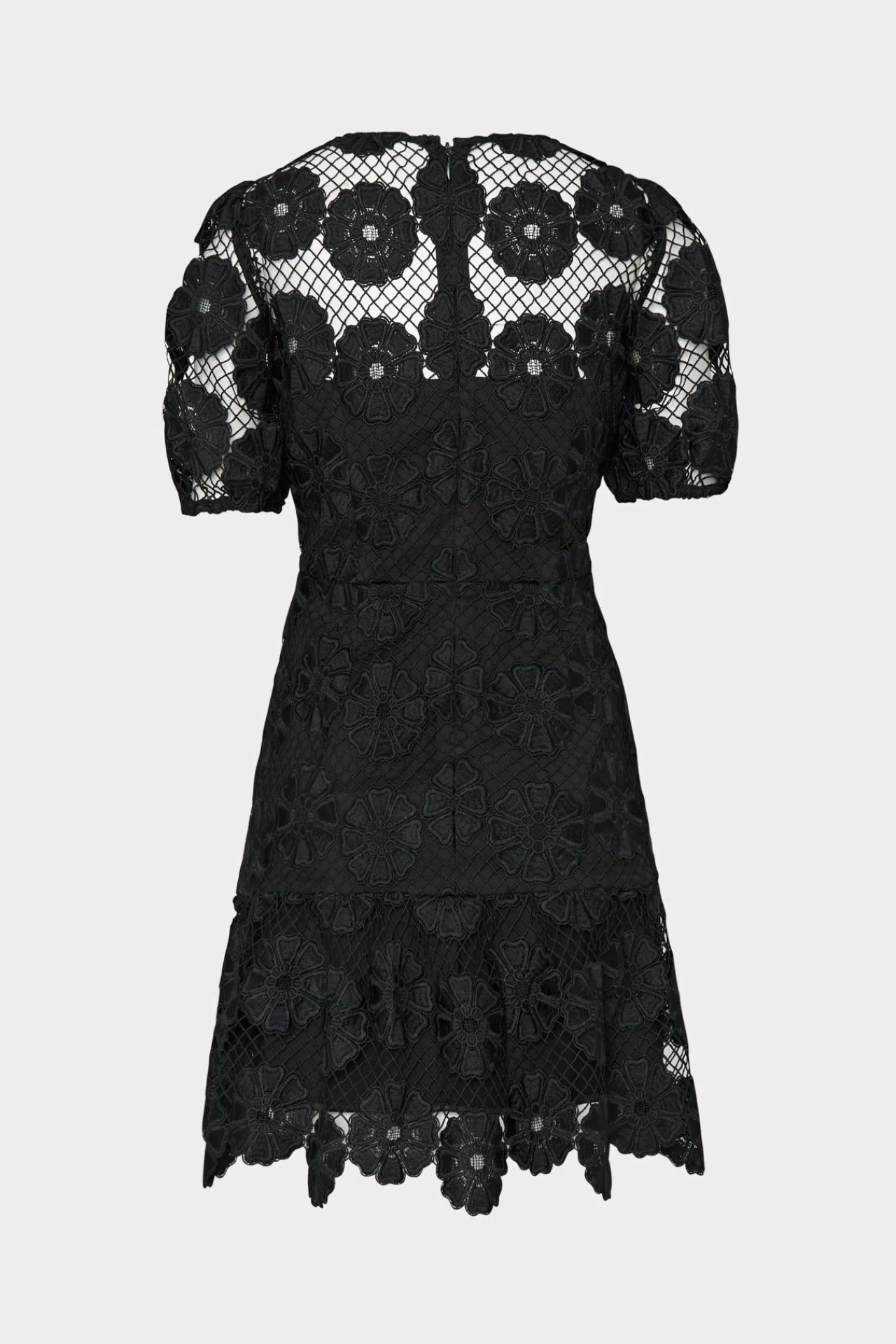 MILLY Little Black Dresses-Yasmin Daisy Lace Dress