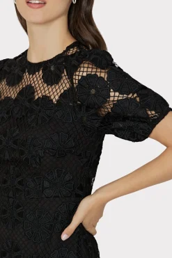 MILLY Jumpsuits & Rompers-Yasmin Daisy Lace Dress