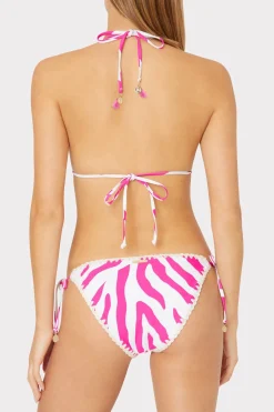 MILLY Bikinis-Zebra Bikini Bottom